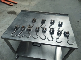 12 meat hooks